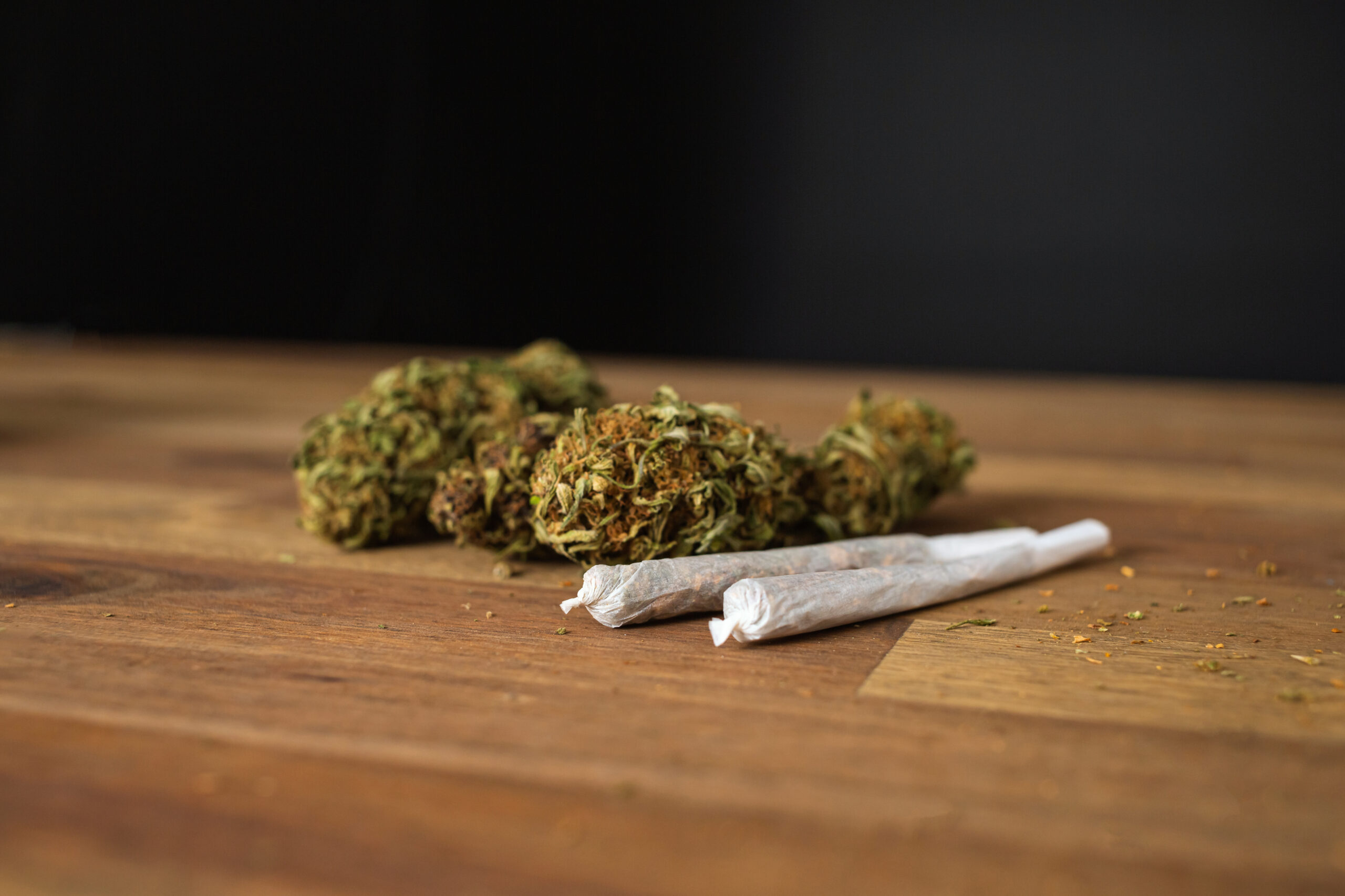 Marijuana Bud and joints