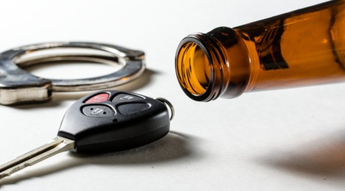 dui keys bottle